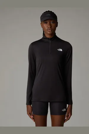 The North Face Black Slim Flex 1/4 Zip T-Shirt M