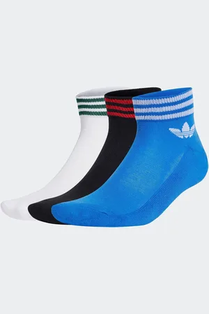 adidas Black Trefoil Ankle Socks UK 5.5-8