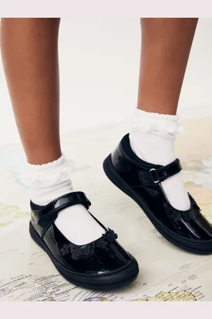 Next Standard Fit (F) Junior Leather School Mary Jane Shoes AU 13 (EU 32)