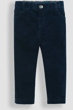 JoJo Maman Bébé Navy Blue Slim Cord Trousers 2