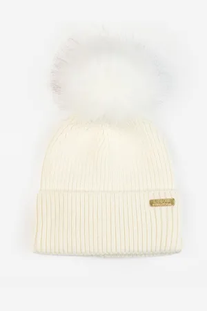 Barbour Mallory GS White Hat, Gloves & Scarf Set One