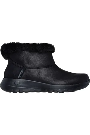 Skechers Black On The Go Joy Cozy Dream Slip In Boots AU 6 (EU 37)