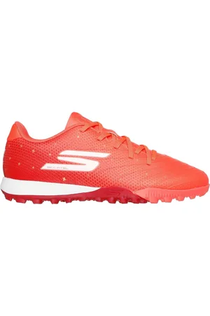 Skechers Red Jr Youth Turf Ground Football Boots uk2eu345