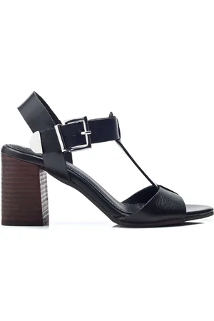 Moda In Pelle Molliey T Bar Stacked Block Sandals AU 5 (EU 36)