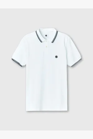 Pretty Green Barton Tip Polo Shirt L