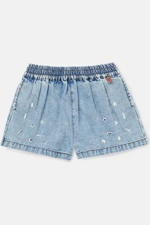 Angel & Rocket Zeta Denim Diamonte Pull On 100% Cotton Short 7 Years (122cm)