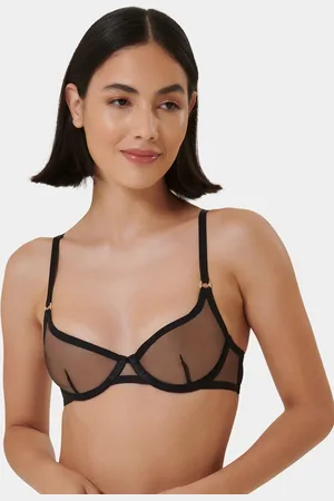 BlueBella Naomi Balcony Underwired Mesh Bra 36 F