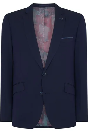 Remus Blue Tapered Fit Stretch Mix and Match Suit Jacket 40 R