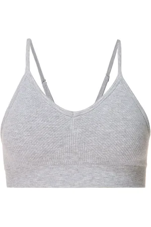 Sweaty Betty Grey Soft Ribbed Bra XL