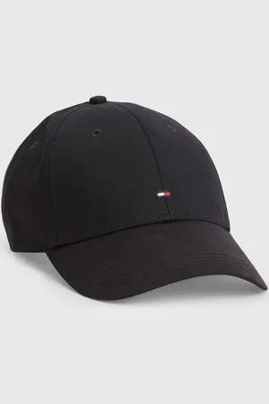 Tommy Hilfiger Black Classic Baseball 100% Cotton Cap One