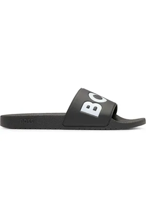 HUGO BOSS Black Large Logo Sliders AU 12 (EU 46)