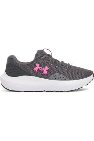 Under Armour Grey Charged Surge Trainers AU 10 (EU 42)