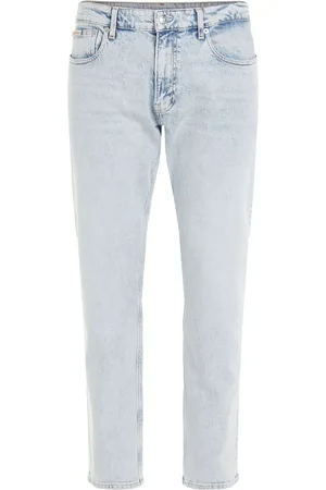 Calvin Klein Blue Slim Straight Jeans W34 L32