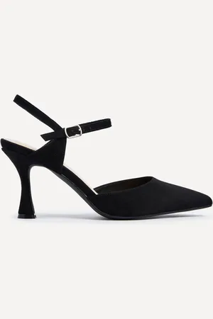Linzi Natalia Open Back Stiletto Court Heels AU 10 (EU 42)