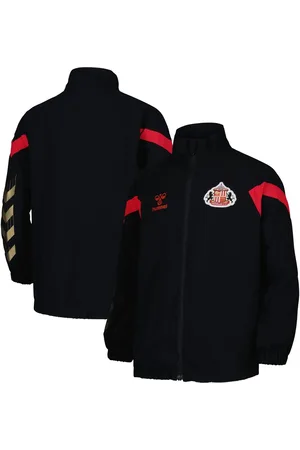 Hummel Black Kids Sunderland Travel Woven Jacket
