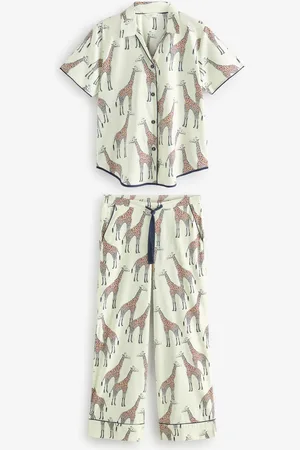 Cyberjammies Cream Set Short Sleeves Pyjamas Set AU 18