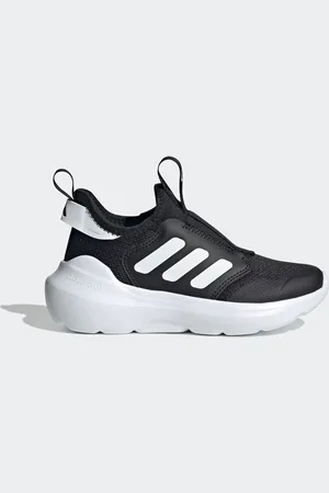 adidas Black/White Kids Tensaur Comfort Trainers AU 10 (EU 27.5)
