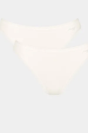 Sloggi GO White Tai Briefs 2 Pack XS