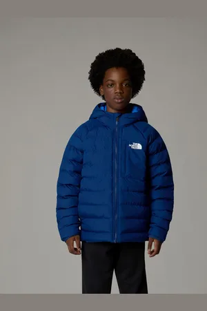The North Face Blue Boys Reversible Perrito Hooded Jacket XL