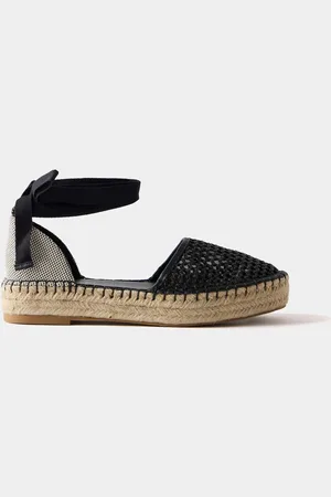 mint&berry Mesh Flat Espadrilles AU 8 (EU 39)