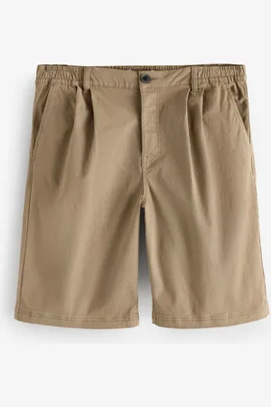 Threadbare Relaxed Fit Pleated Stretch Chinos Shorts 32r