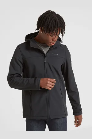 Tog 24 Black Chrome Feizor Softshell Hooded and Waterproof Jacket 4XL
