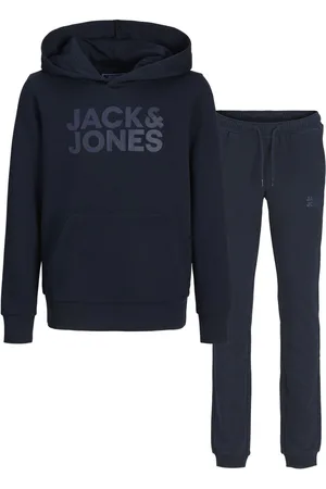 JACK & JONES Blue Hooded Sweat and Jogger Set 14 Years (164cm)