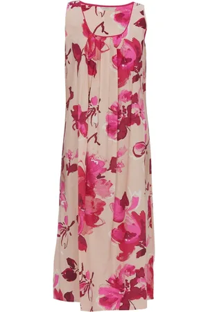 Cyberjammies Pink Peach Floral Print Bus Long Nightdress AU 8