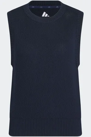 adidas Navy Ultimate365 Knit Tour Vest L Reg