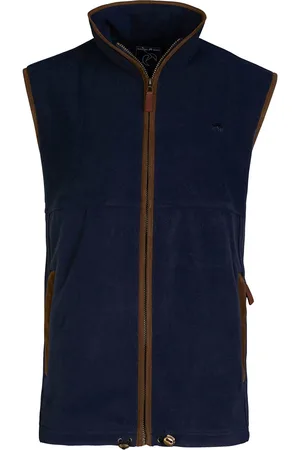 Raging Bull Blue Fleece Gilet L
