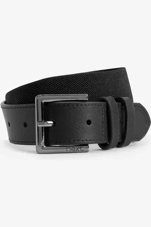 Next Black Leather And Elastic Belt 11