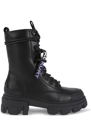 Kurt Geiger Trekker Lace Up2 Black Boots AU 7 (EU 38)