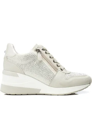 Moda In Pelle Brookie Glitz Wedge Side Zip Trainers AU 5 (EU 36)