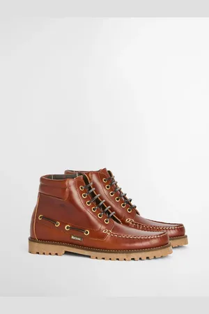 Barbour Tan Brown Tiller Moccasin Boots AU 10 (EU 44)