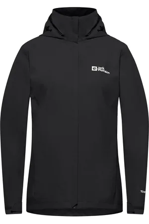 Jack Wolfskin Womens Trailtime 2L Waterproof Black Jacket small