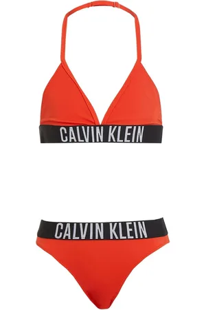 Calvin Klein Red Triangle Bikini Set 12