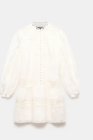 mint&berry Lace Detail Mini Dress AU 18
