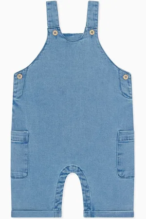Mori Denim Blue Chambray Dungarees 9