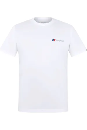Berghaus White Classic Logo 100% Cotton T-Shirt XXL