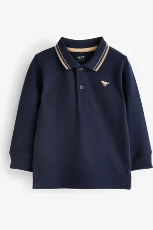 Next 100% Cotton Long Sleeve Polo Shirt (3mths-7yrs) 12