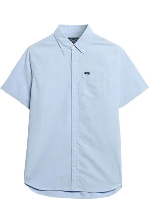 Superdry Vintage Oxford Short Sleeve 100% Cotton Shirt XXL