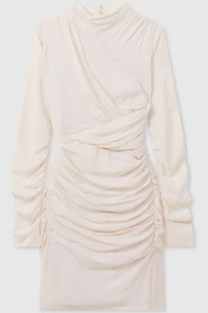 Reiss Kitty Ruched Mini Dress AU 6
