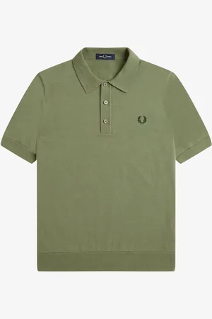 Fred Perry Cotton Knitted Polo Shirt XXL