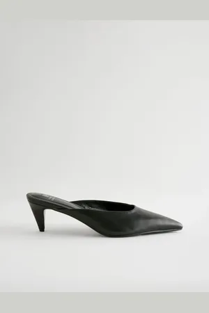 Next Forever Comfort Point Toe Peg Heel Mules AU 8 (EU 39)
