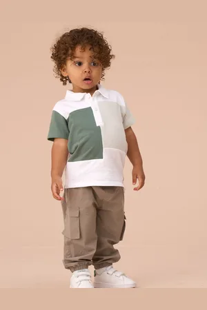 Angel & Rocket Kane 100% Cotton Textured Colour Block Polo Shirt 6