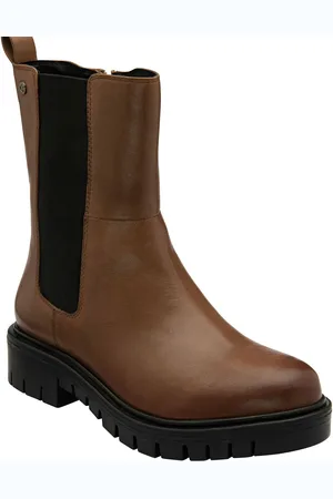 Lotus Natural Leather Pull-On Ankle Boots AU 9 (EU 41)