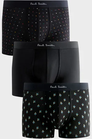 Paul Smith Logo Band Black Boxers 3 Pack S