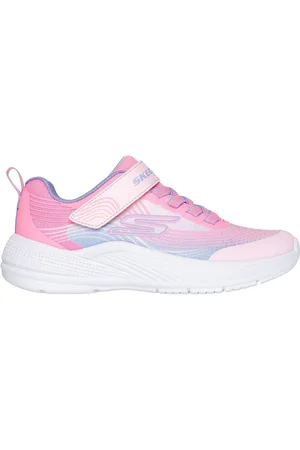Skechers Pink/White Girls Microspec Advance Trainers AU 12 (EU 30)