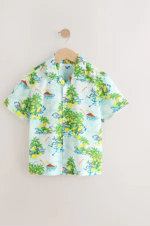 Next Short Sleeve Printed Shirt (3-16yrs) 116122cm