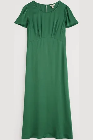 Seasalt Cornwall Rosalind Satin Midi Dress AU 24